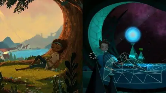 This contains a gameplay image of the game: Screenshot of 15 - Broken Age