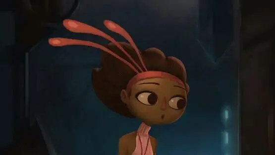 This contains a gameplay image of the game: Screenshot of 16 - Broken Age