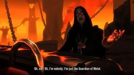 Ceci contient une image de gameplay du jeu : Capture d'écran de Brütal Legend