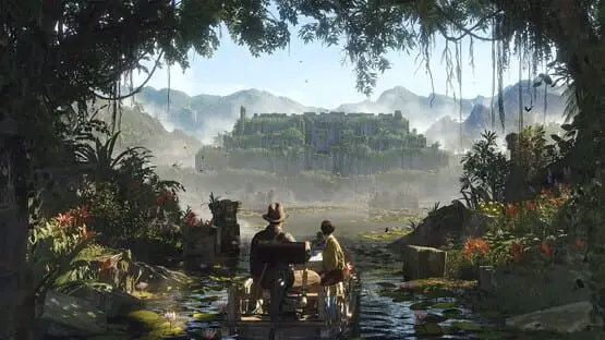 Esto contiene una imagen de juego de: Captura de pantalla de Indiana Jones and the Great Circle