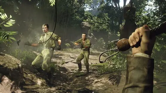 Esto contiene una imagen de juego de: Captura de pantalla de Indiana Jones and the Great Circle