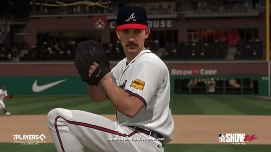 This contains a gameplay image of the game: Screenshot of MLB The Show 24