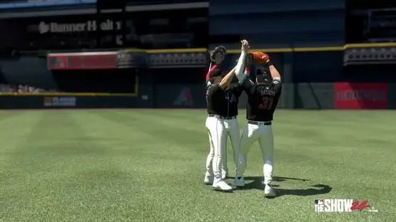 This contains a gameplay image of the game: Screenshot of MLB The Show 24