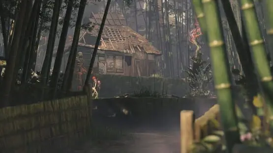 Esto contiene una imagen de juego de: Captura de pantalla de Kunitsu-Gami: Path of the Goddess