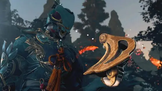Esto contiene una imagen de juego de: Captura de pantalla de Kunitsu-Gami: Path of the Goddess