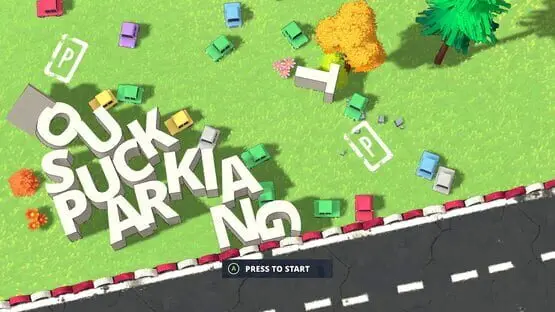 This contains a gameplay image of the game: Screenshot of You Suck at Parking