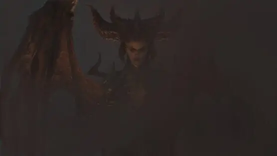 This contains a gameplay image of the game: Screenshot of Diablo IV