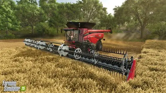 This contains a gameplay image of the game: Screenshot of 1 - Farming Simulator 25