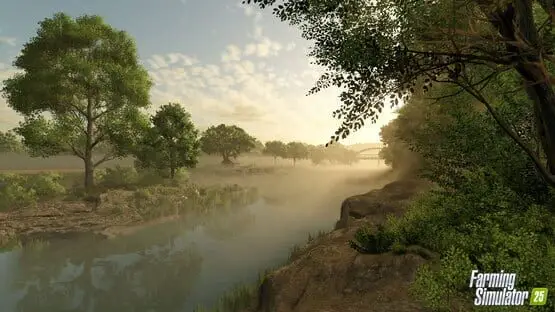 This contains a gameplay image of the game: Screenshot of 5 - Farming Simulator 25