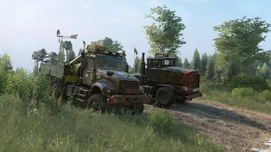 Ceci contient une image de gameplay du jeu : Capture d'écran de SnowRunner