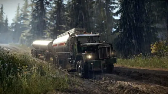 Ceci contient une image de gameplay du jeu : Capture d'écran de SnowRunner