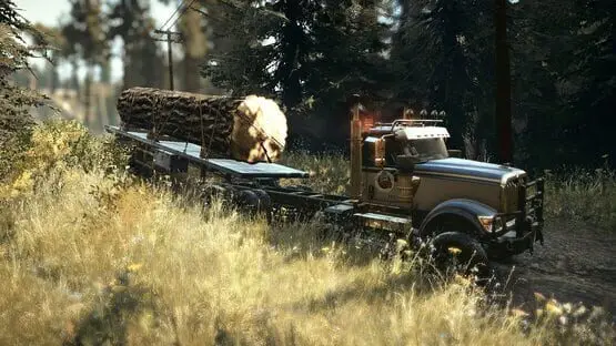 Ceci contient une image de gameplay du jeu : Capture d'écran de SnowRunner