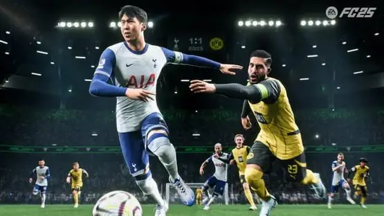 This contains a gameplay image of the game: Screenshot of EA Sports FC 25