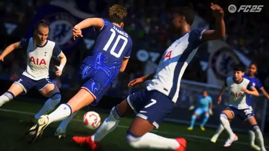 This contains a gameplay image of the game: Screenshot of EA Sports FC 25