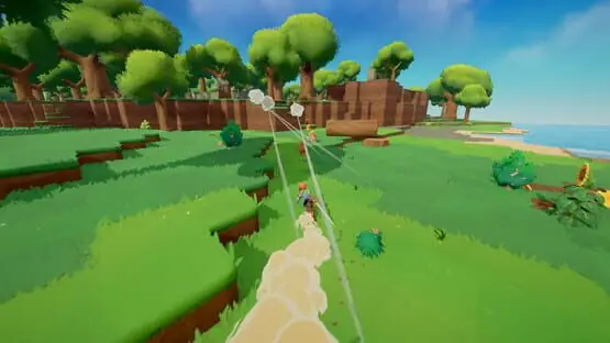 This contains a gameplay image of the game: Screenshot of Overthrown