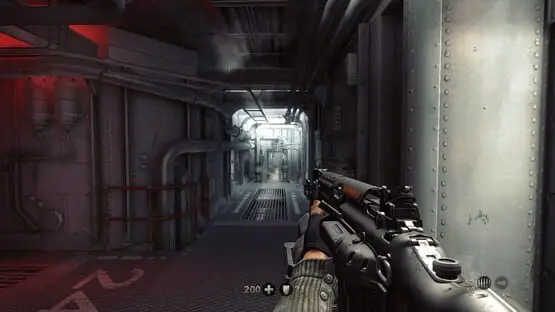 Esto contiene una imagen de juego de: Captura de pantalla de Wolfenstein: The New Order