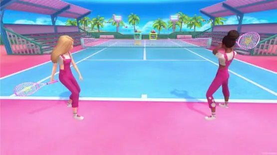 Ceci contient une image de gameplay du jeu : Capture d'écran de Barbie Project Friendship