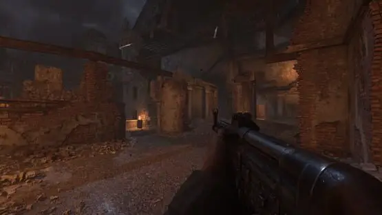 Isso contém uma imagem de jogabilidade do jogo:Captura de tela de Call of Duty: WWII