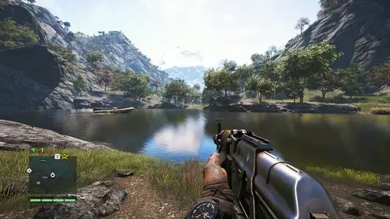 This contains a gameplay image of the game: Screenshot of Far Cry 4