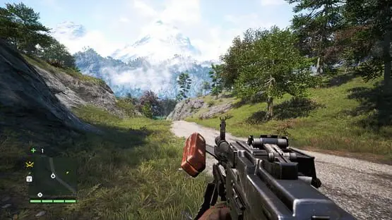 This contains a gameplay image of the game: Screenshot of Far Cry 4