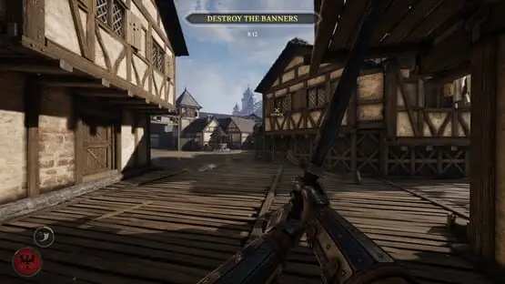 This contains a gameplay image of the game: Screenshot of Chivalry 2