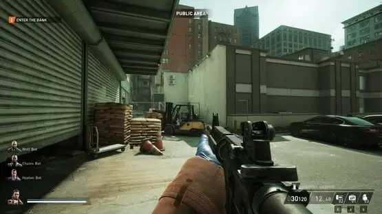 Esto contiene una imagen de juego de: Captura de pantalla de 6 - Payday 3