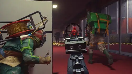 This contains a gameplay image of the game: Screenshot of FBC: Firebreak
