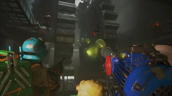 This contains a gameplay image of the game: Screenshot of FBC: Firebreak