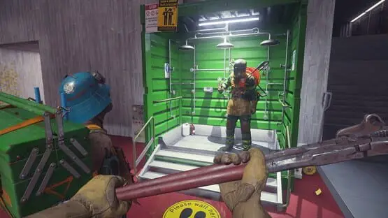 This contains a gameplay image of the game: Screenshot of FBC: Firebreak