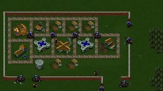 Это содержит изображение игрового процесса игры:Скриншот Warcraft I: Remastered