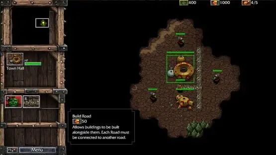 Это содержит изображение игрового процесса игры:Скриншот Warcraft I: Remastered