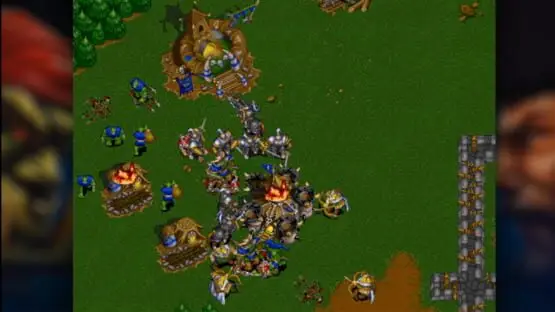 This contains a gameplay image of the game: Screenshot of Warcraft II: Remastered