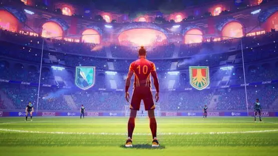 This contains a gameplay image of the game: Screenshot of Rematch