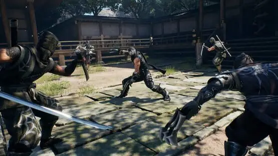 Hier ist ein Gameplay-Bild des Spiels:Screenshot von Ninja Gaiden II Black