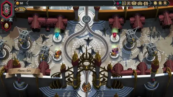 This contains a gameplay image of the game: Screenshot of Monster Train 2