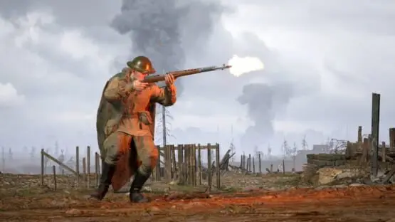 This contains a gameplay image of the game: Screenshot of Hell Let Loose