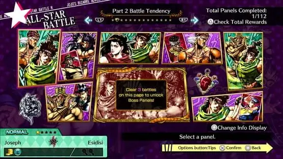 Esto contiene una imagen de juego de: Captura de pantalla de JoJo’s Bizarre Adventure: All-Star Battle R