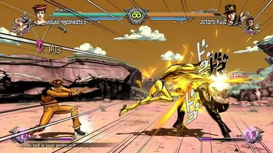 Esto contiene una imagen de juego de: Captura de pantalla de JoJo’s Bizarre Adventure: All-Star Battle R