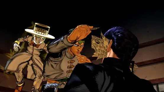 Esto contiene una imagen de juego de: Captura de pantalla de JoJo’s Bizarre Adventure: All-Star Battle R