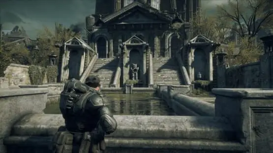 This contains a gameplay image of the game: Screenshot of 2 - Gears of War: Reloaded