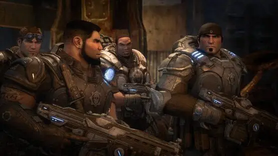 This contains a gameplay image of the game: Screenshot of 1 - Gears of War: Reloaded