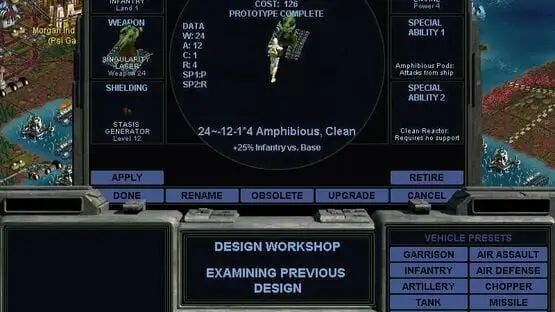 Это содержит изображение игрового процесса игры:Скриншот Sid Meier's Alpha Centauri