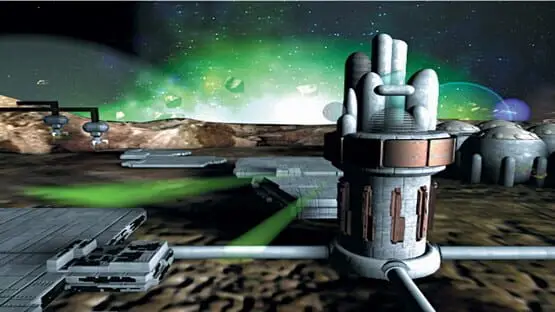 Это содержит изображение игрового процесса игры:Скриншот Sid Meier's Alpha Centauri