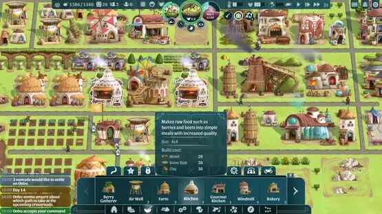 Ceci contient une image de gameplay du jeu : Capture d'écran de 9 - The Wandering Village