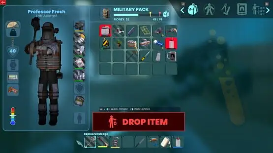Isso contém uma imagem de jogabilidade do jogo:Captura de tela de 12 - Abiotic Factor