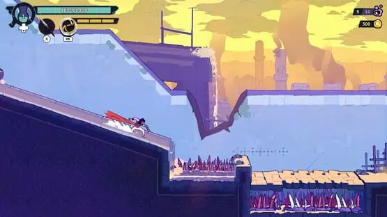 Isso contém uma imagem de jogabilidade do jogo:Captura de tela de 2 - The Rogue Prince of Persia