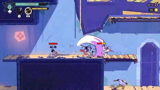 Isso contém uma imagem de jogabilidade do jogo:Captura de tela de 5 - The Rogue Prince of Persia