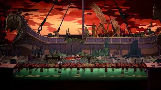 Isso contém uma imagem de jogabilidade do jogo:Captura de tela de 11 - The Rogue Prince of Persia