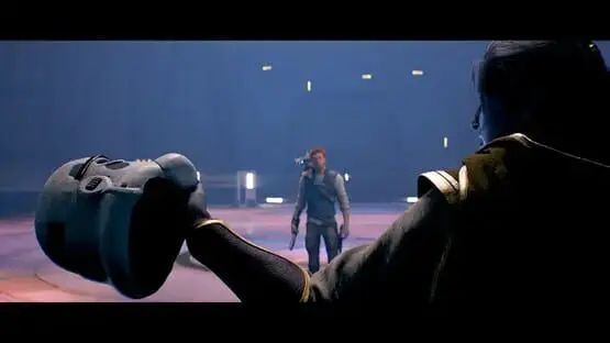 This contains a gameplay image of the game: Screenshot of 8 - Star Wars Jedi: Survivor