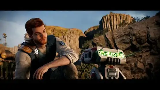 This contains a gameplay image of the game: Screenshot of 13 - Star Wars Jedi: Survivor